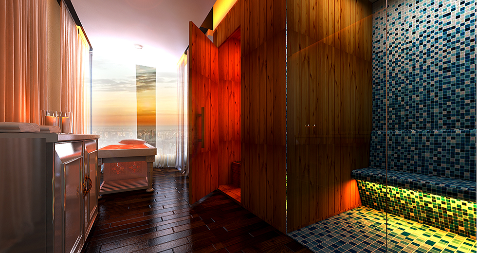 Dự án phòng xông hơi Mai Hân cung cấp