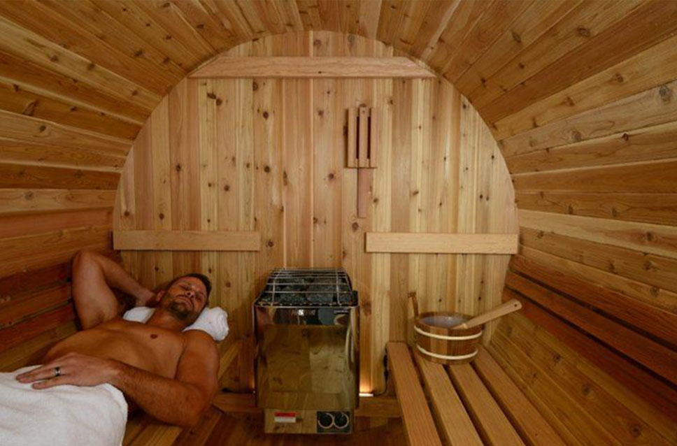 Thư giãn với phòng xông hơi khô
