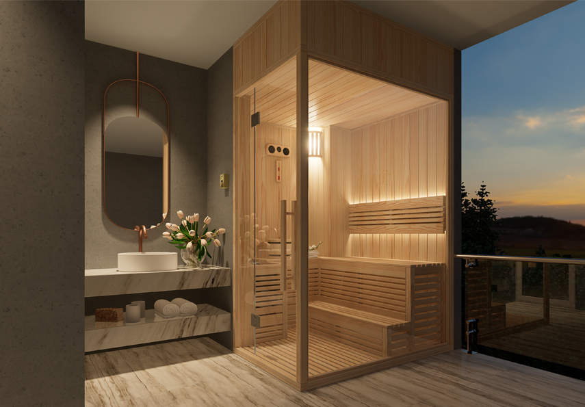 Phòng xông hơi khô truyền thống