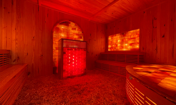 Phòng xông hơi khô hồng ngoại vách đá muối