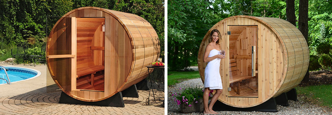  Phòng xông Barrel Sauna