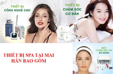 Trang bị những thiết bị thẩm mỹ cao cấp cần thiết cho Spa