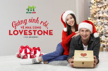 Khuyến mãi Love Stone tháng 12: Giáng Sinh Về Rồi! Về Nhà Cùng Love Stone thôi!