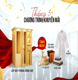 Lắp Đặt Phòng Xông Dịp Khai Trương Showroom Mới Nhận Hàng Ngàn Ưu Đãi Từ Mai Hân Group