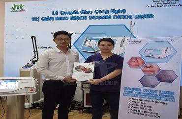 Mai Hân Group Thực Hiện Lễ Ký Kết Chuyển Giao Công Nghệ Trị Giãn Mao Mạch 980nm Tại Quảng Bình
