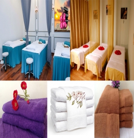 Bí quyết chọn các mẫu khăn trải giường đẹp dành cho Spa/ khách sạn