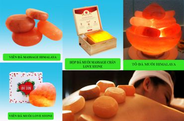 Các mẫu đá muối massage đẹp bán chạy trên thị trường hiện nay