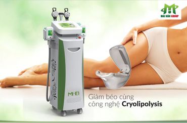 Da đẹp, dáng xinh cùng liệu trình giảm béo Cryolipolysis + phi thuyền tắm trắng con sò