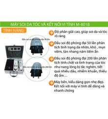 Máy kiểm tra da và tóc kết nối vi tính M-801B
