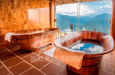 Điểm mặt những mẫu bồn tắm gỗ đẹp và lạ mắt spa nào cũng muốn sở hữu