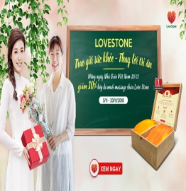 Mừng ngày nhà giáo Việt Nam 20-11: Love Stone Trao gửi sức khỏe - Thay lời Tri ân
