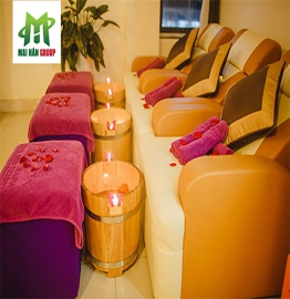 Tư vấn về các sản phẩm cần hỗ trợ cho dịch vụ foot massage tại Spa