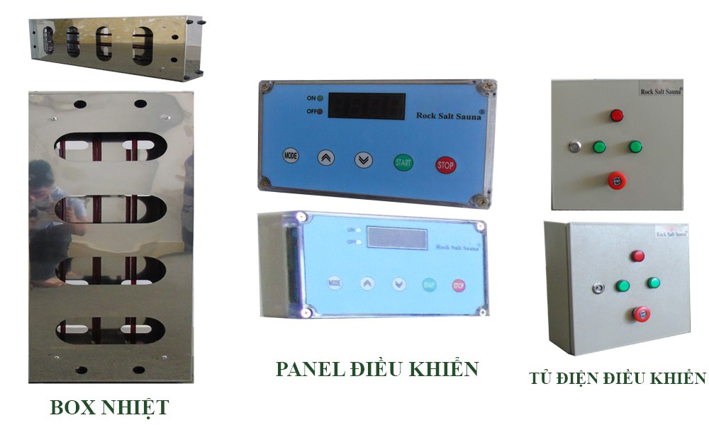 Thành phần cấu tạo của 1 Rock Salt Sauna