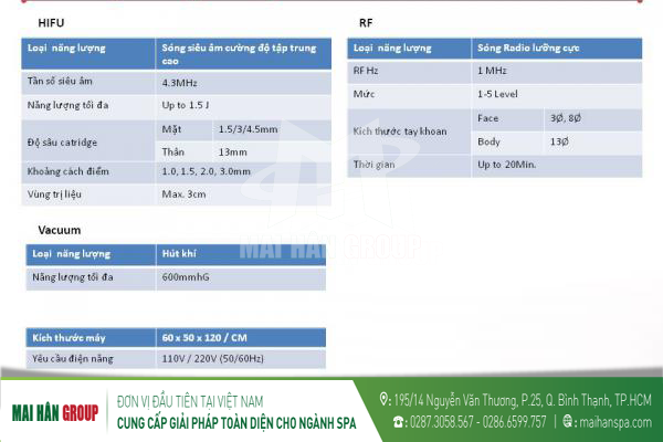 Chức năng máy nâng cơ và trẻ hóa da Smas Thera