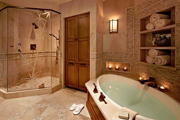 Biến phòng tắm thành home spa