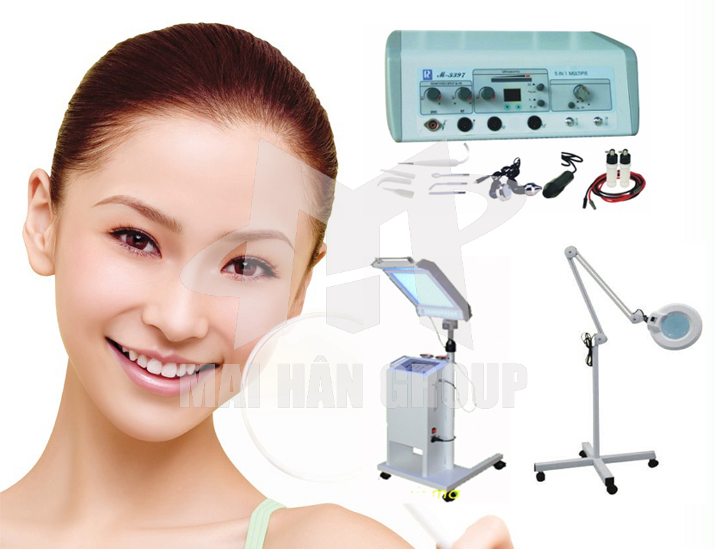 Các loại máy móc sử dụng kèm trong liệu trình chăm sóc