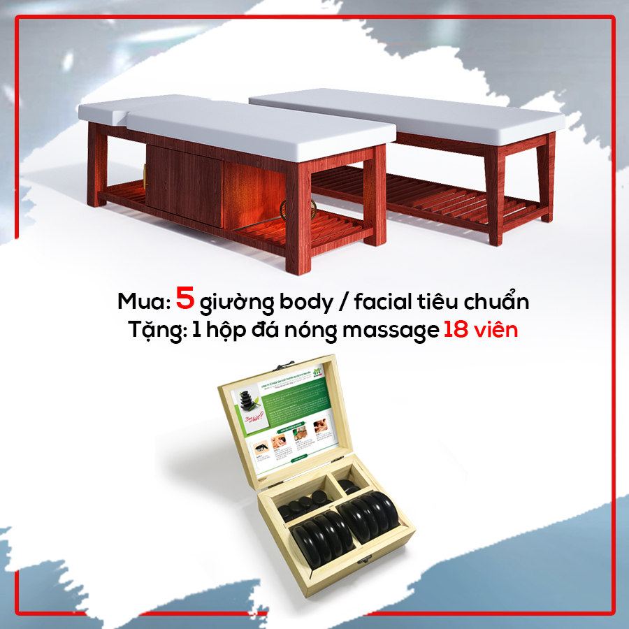 giường massage facial/body