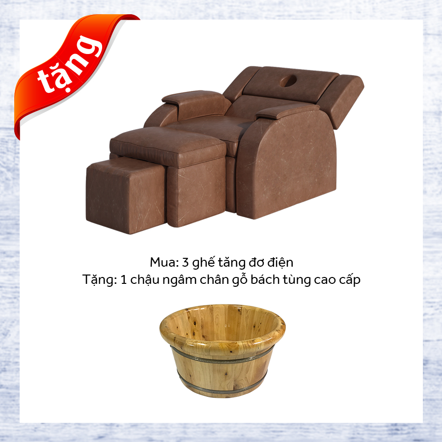 Ghế foot massage tăng đơ điện