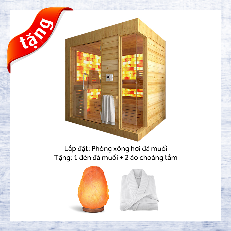Phòng xông hơi đá muối