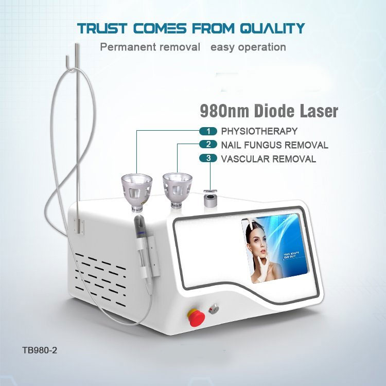 Máy trị giãn mao mạch 980nm Diode Laser