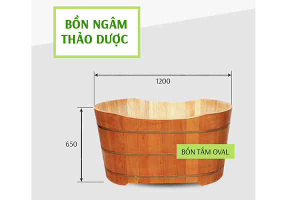 Bồn Tắm Gỗ Ovan Bồn Tắm Gỗ Ovan