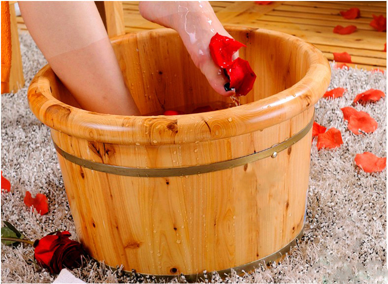 Bồn tắm gỗ, chậu ngâm chân Bồn tắm gỗ, chậu ngâm chân