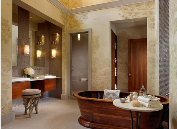 Bồn tắm gỗ, chậu ngâm chân Bồn tắm gỗ, chậu ngâm chân