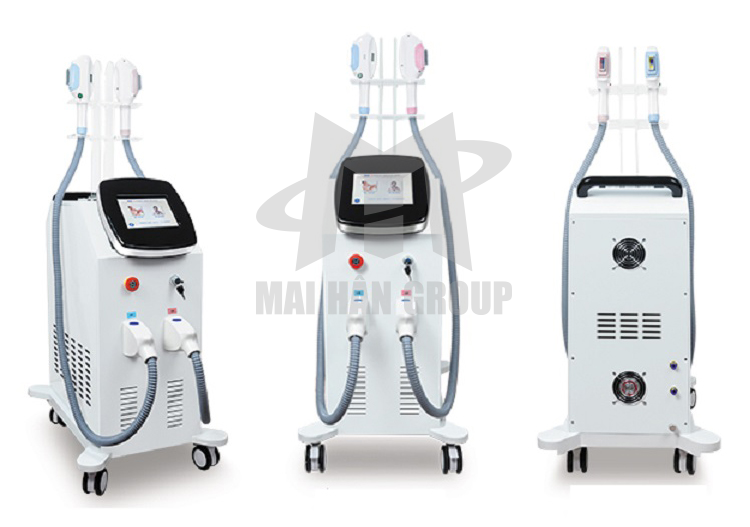 Máy triệt lông hai tay cầm OPT Máy triệt lông hai tay cầm OPT