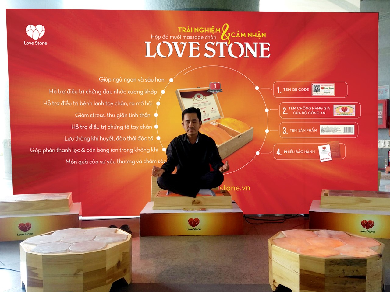 ĐỆM ĐÁ MUỐI ĐA NĂNG LOVE STONE ĐỆM ĐÁ MUỐI ĐA NĂNG LOVE STONE