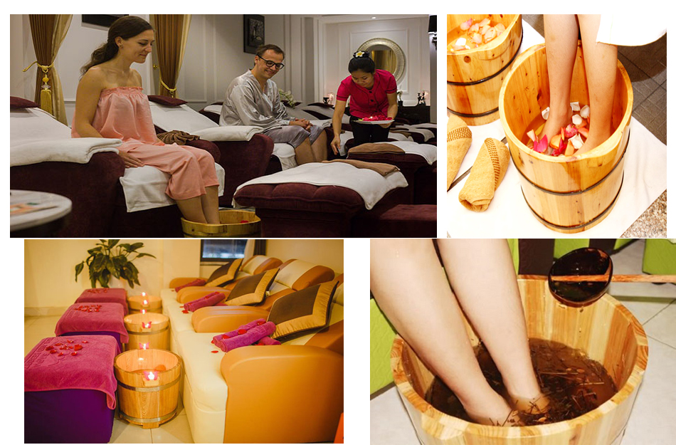 Nhiều Spa/ resort, khách sạn và các trung tâm làm đẹp sử dụng chậu ngâm chân thảo dược Mai Hân
