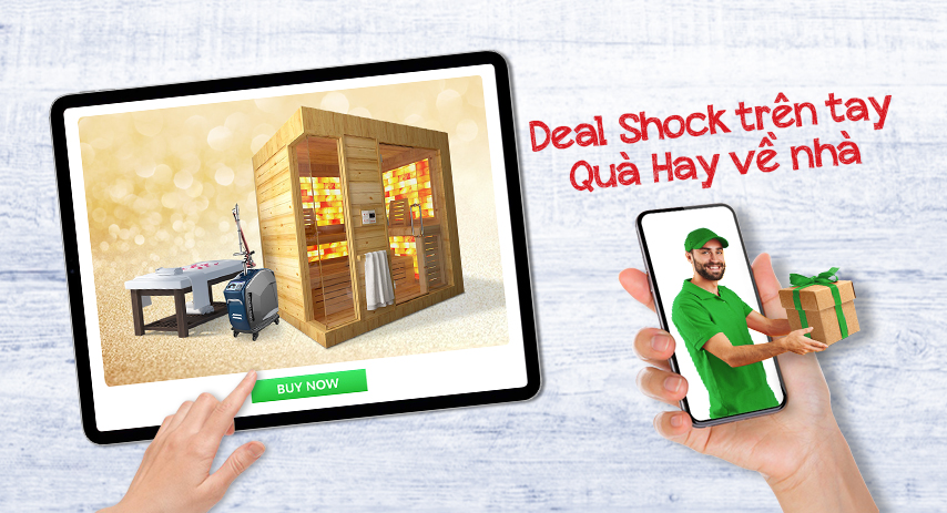 Deal shock trên tay - Quà hay về nhà