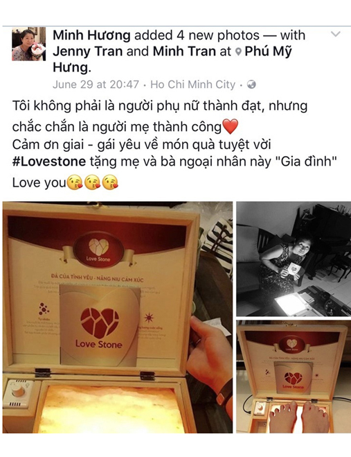 HỘP ĐÁ MUỐI LOVE STONE STANDARD VIP