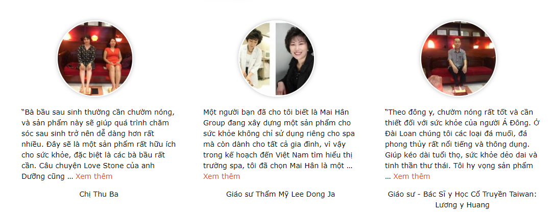 NGƯỜI TIÊU DÙNG NÓI VỀ HỘP ĐÁ MUỐI MASSAGE CHÂN LOVE STONE DELUXE