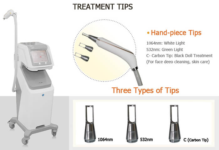 Máy xóa xăm, đốm nám bằng Laser YAG Q- Swiched L6 hình 6