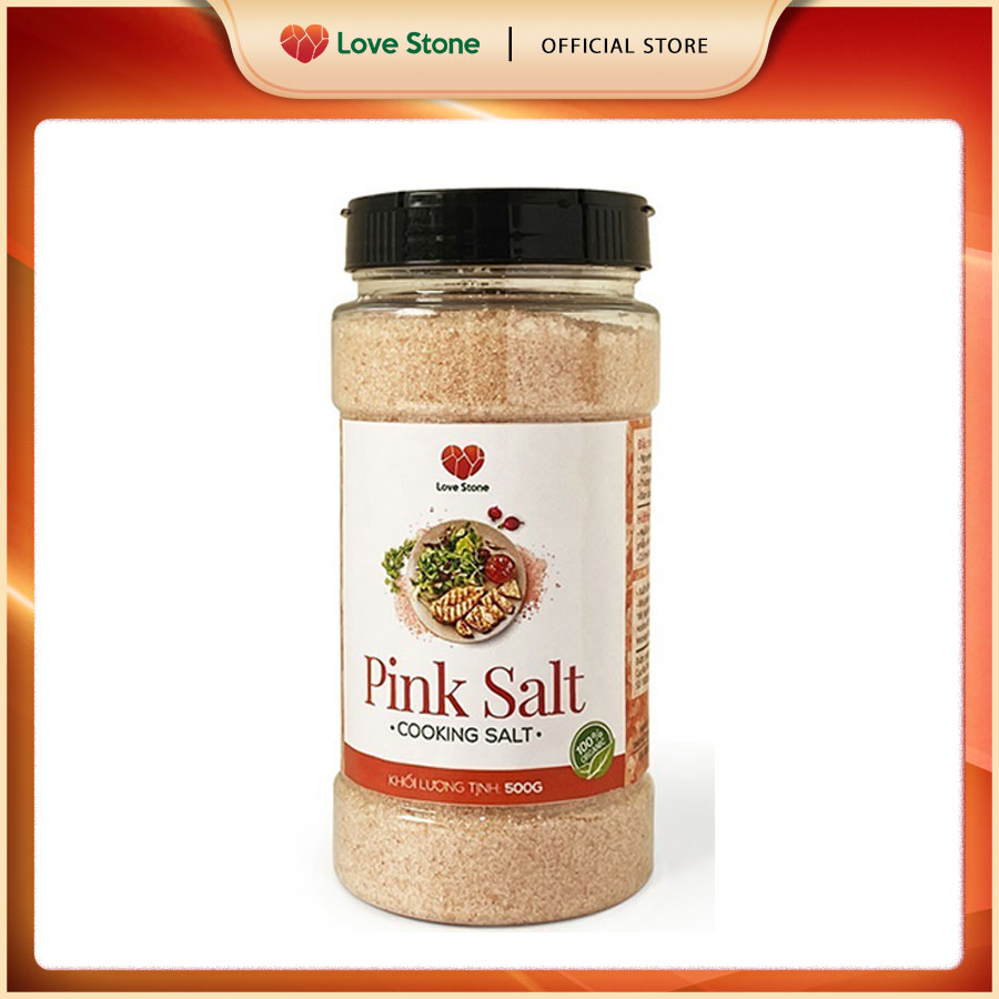 Muối ăn Pink Salt 500gr Muối ăn Pink Salt 500gr