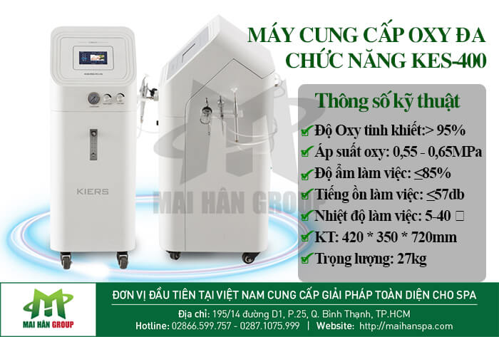 Máy đa chức năng KES-400 ứng dụng Oxy-Jet Máy đa chức năng KES-400 ứng dụng Oxy-Jet