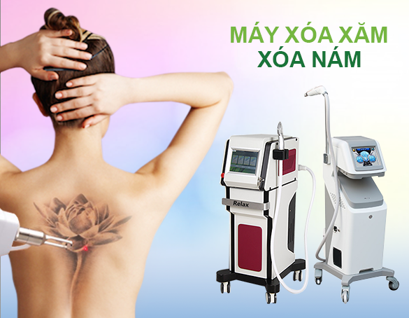 Máy Xóa Xăm, Xóa Nám