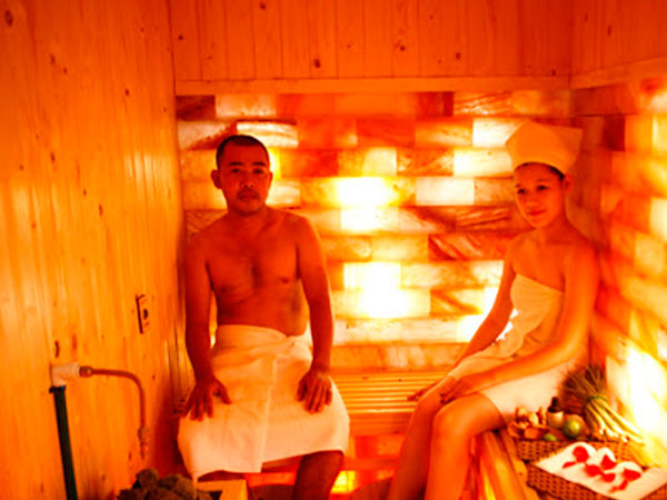 Phòng xông hơi đá muối chăm sóc sức khỏe tại nhà