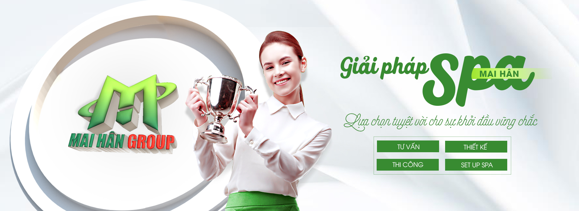 Mai Hân Group có kiến thức và kinh nghiệm hơn 15 năm về ngành spa Mai Hân Group có kiến thức và kinh nghiệm hơn 15 năm về ngành spa
