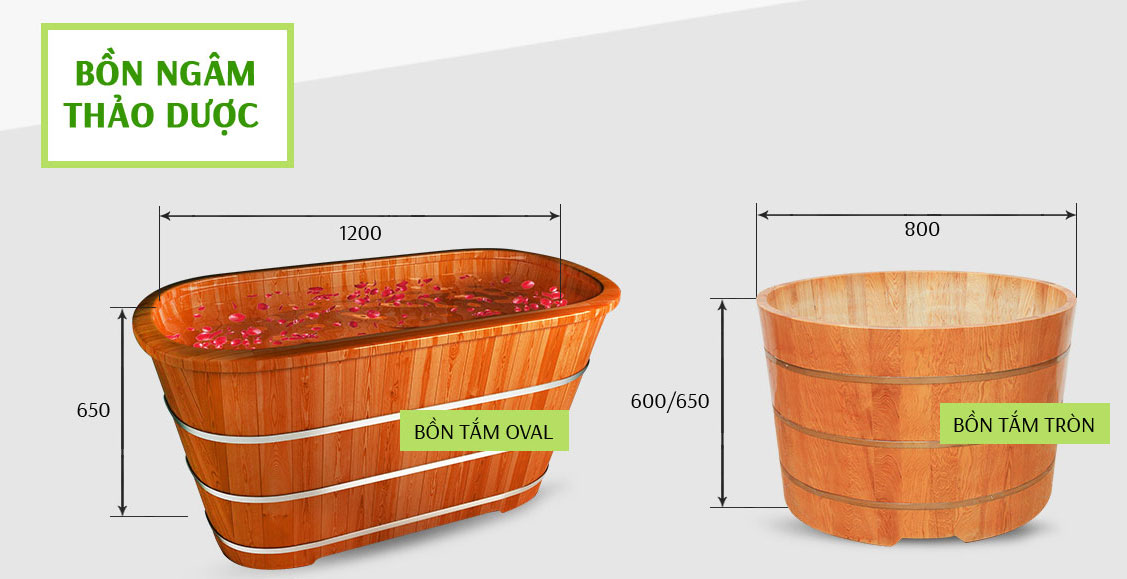 Những Mẫu Bồn Tắm Thảo Dược Có Thể Sử Dụng Ngay Tại Nhà