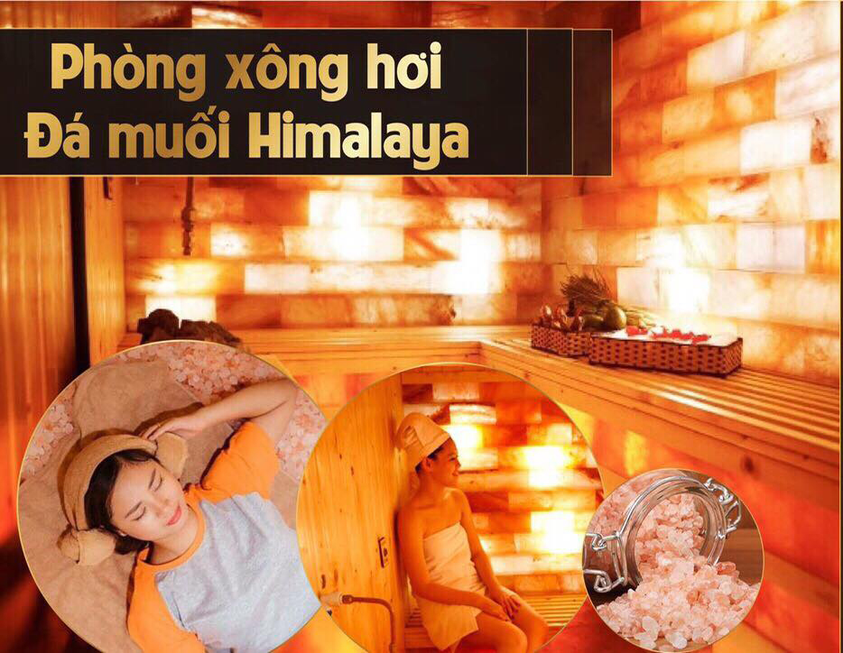 C&ocirc;ng tr&igrave;nh ph&ograve;ng x&ocirc;ng hơi đ&aacute; muối Spa Trang Pap B&igrave;nh Dương