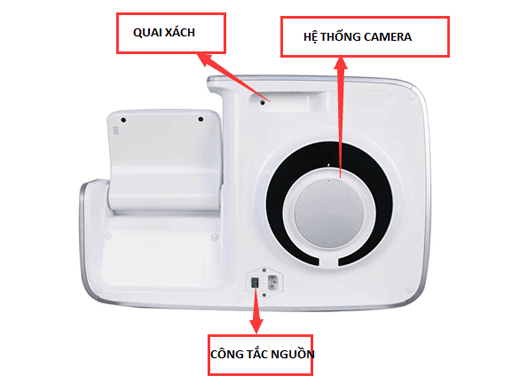 Cấu tạo của máy soi da cắt lớp LD-6021 Cấu tạo của máy soi da cắt lớp LD-6021