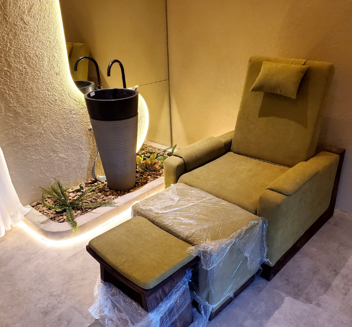 ghế foot tăng đơ sắt do Mai Hân gia công ghế foot tăng đơ sắt do Mai Hân gia công