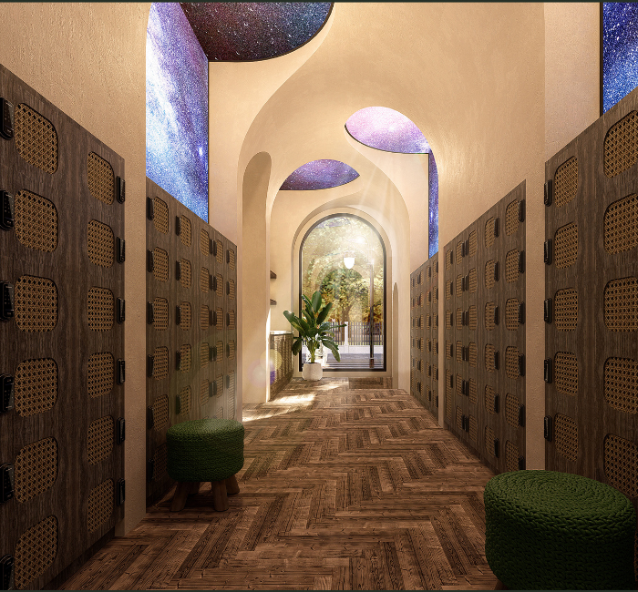 Khu vực cất đồ quy mô Khu vực cất đồ quy mô