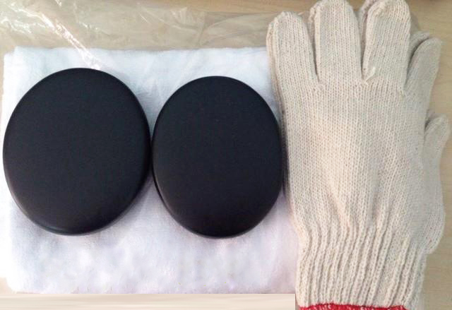 Cặp đá nóng chườm gan cùng bao tay chuyên dụng Cặp đá nóng chườm gan cùng bao tay chuyên dụng