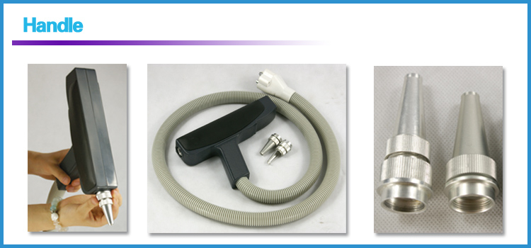 Tay cầm của máy Laser Q-Swiched ND Yag Tay cầm của máy Laser Q-Swiched ND Yag