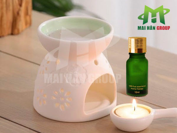 Đèn xông tinh dầu đốt nến mẫu 3