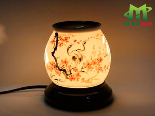 Đèn xông tinh dầu gốm mẫu 3