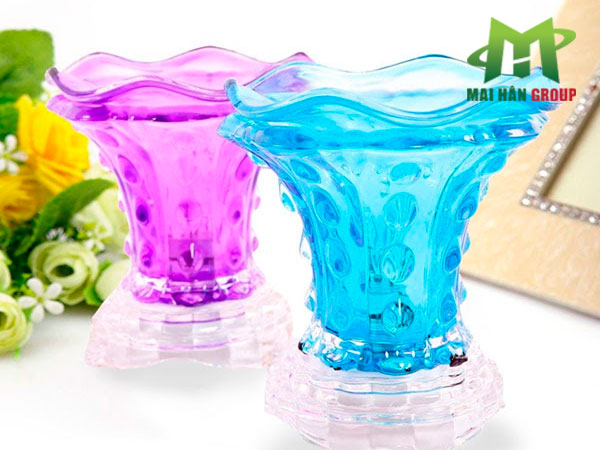 Đèn xông tinh dầu thủy tinh mẫu 1