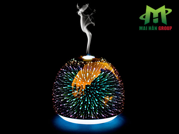 Đèn xông tinh dầu gỗ mẫu 4